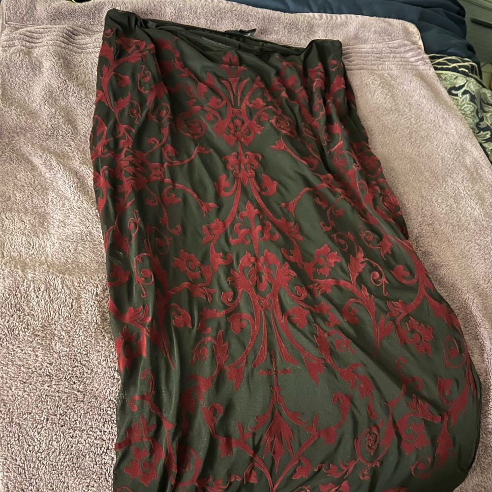Dollskill “widow” maxi skirt